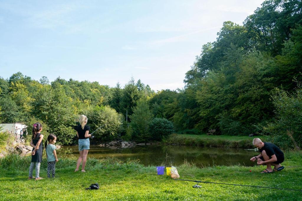 Camping Bockenauer Schweiz Buitenkant foto